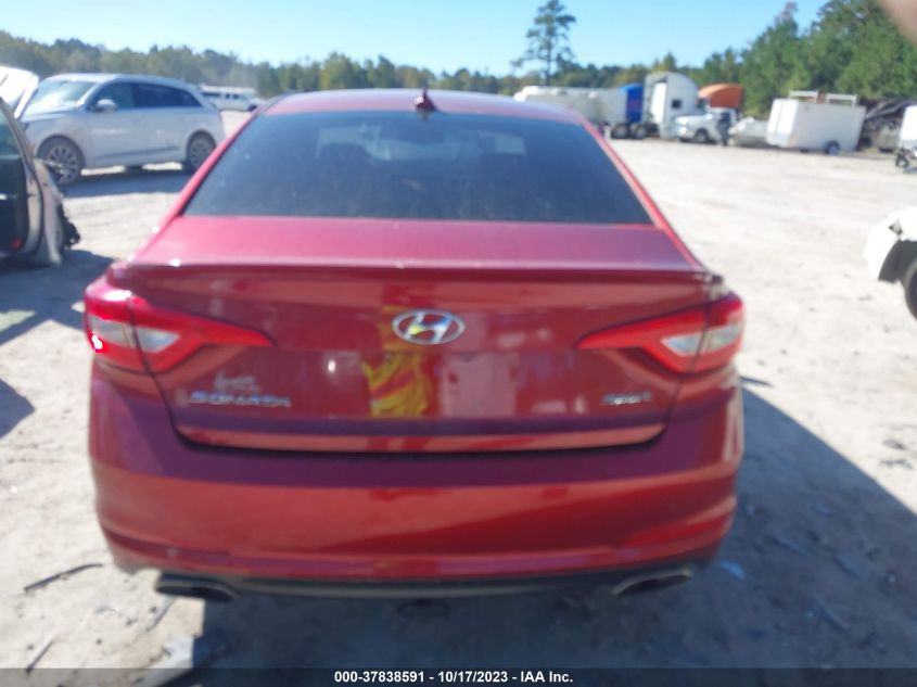 2016 HYUNDAI SONATA 2.4L SPORT - 5NPE34AF9GH311138