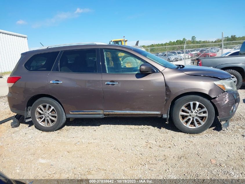 2015 NISSAN PATHFINDER SL - 5N1AR2MN2FC645229