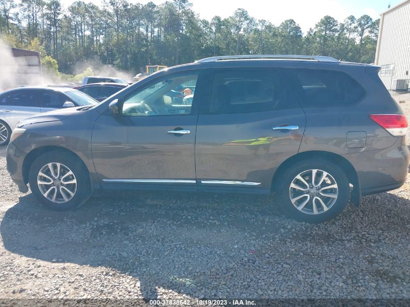 2015 NISSAN PATHFINDER SL - 5N1AR2MN2FC645229