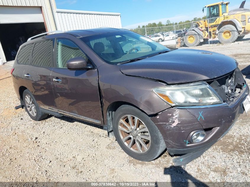 2015 NISSAN PATHFINDER SL - 5N1AR2MN2FC645229