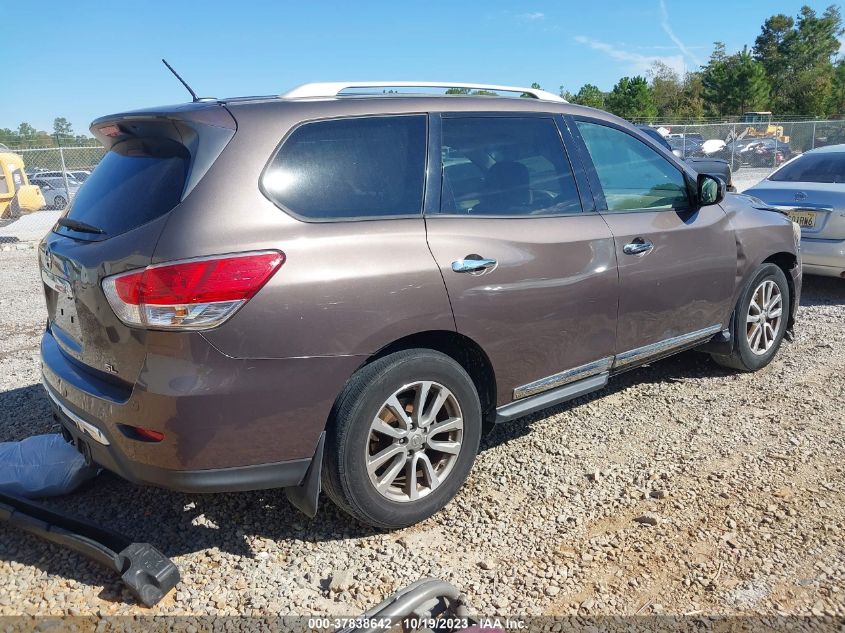2015 NISSAN PATHFINDER SL - 5N1AR2MN2FC645229