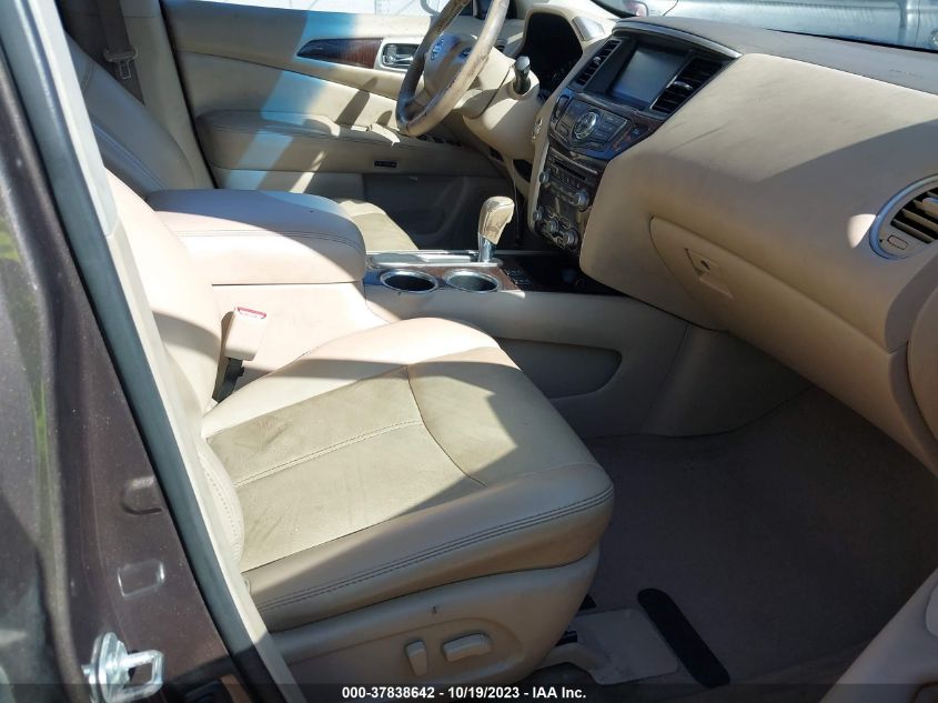 2015 NISSAN PATHFINDER SL - 5N1AR2MN2FC645229