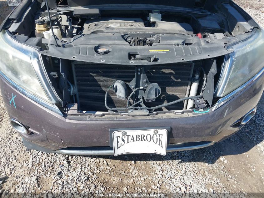 2015 NISSAN PATHFINDER SL - 5N1AR2MN2FC645229