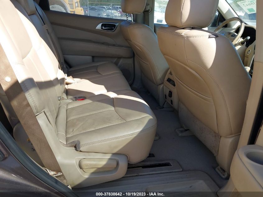 2015 NISSAN PATHFINDER SL - 5N1AR2MN2FC645229