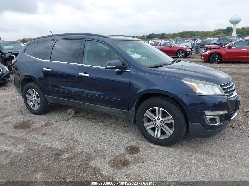 2015 CHEVROLET TRAVERSE LT - 1GNKRHKD8FJ165415