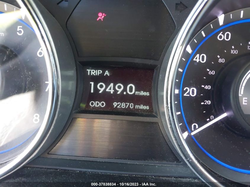 2013 HYUNDAI SONATA GLS PZEV - 5NPEB4AC5DH761566