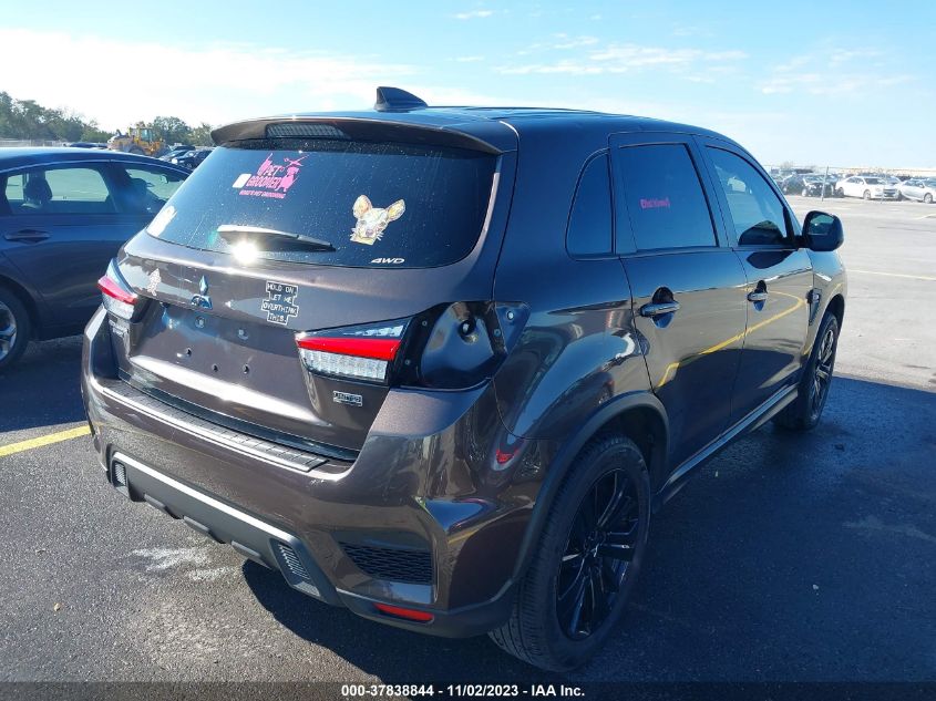 2022 MITSUBISHI OUTLANDER SPORT ES/LE/SE - JA4ARUAU9NU011639