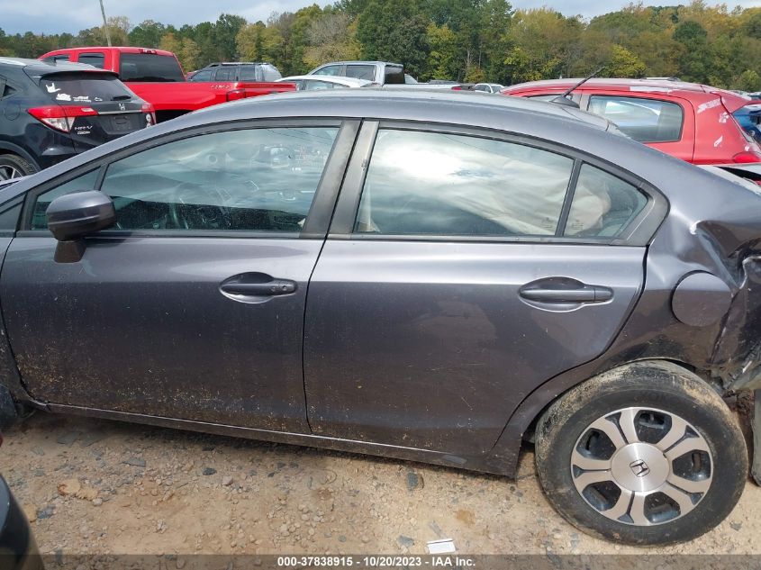 2014 HONDA CIVIC HYBRID - 19XFB4F37EE000816