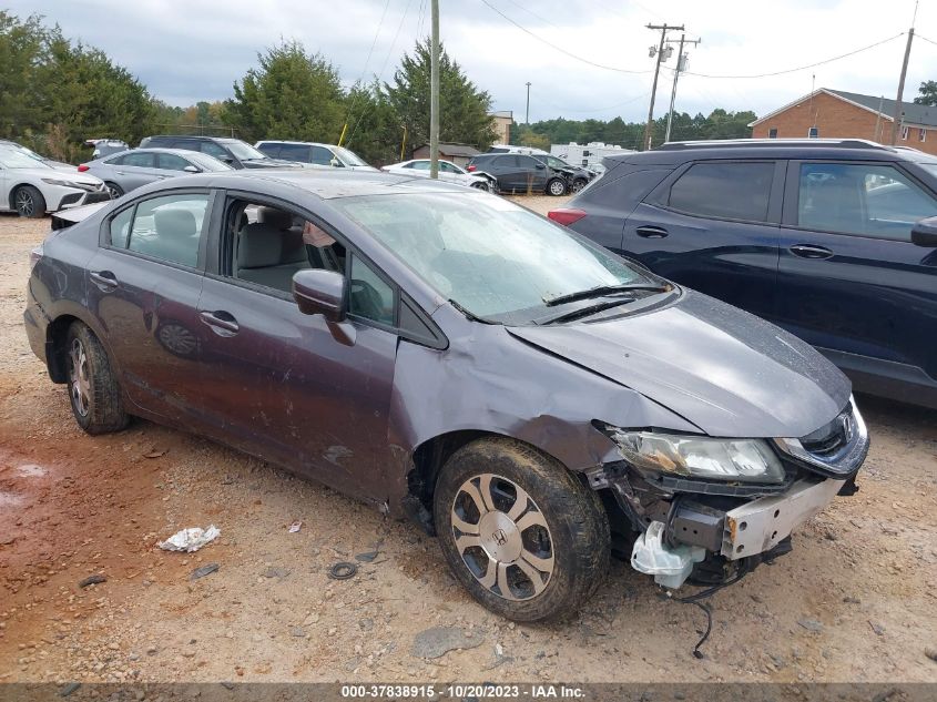 2014 HONDA CIVIC HYBRID - 19XFB4F37EE000816
