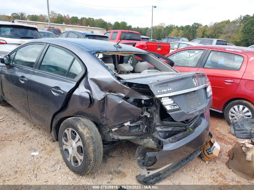 2014 HONDA CIVIC HYBRID - 19XFB4F37EE000816