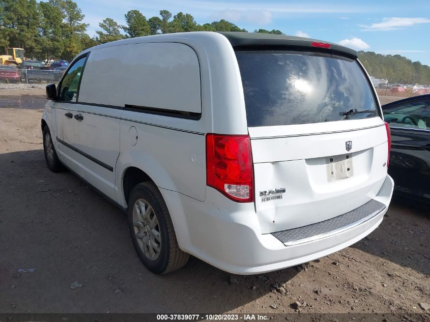2015 RAM CARGO TRADESMAN 2C4JRGAG9FR599459