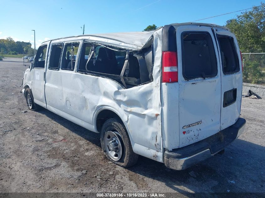 2018 CHEVROLET EXPRESS 3500 LT 1GAZGPFG0J1316311