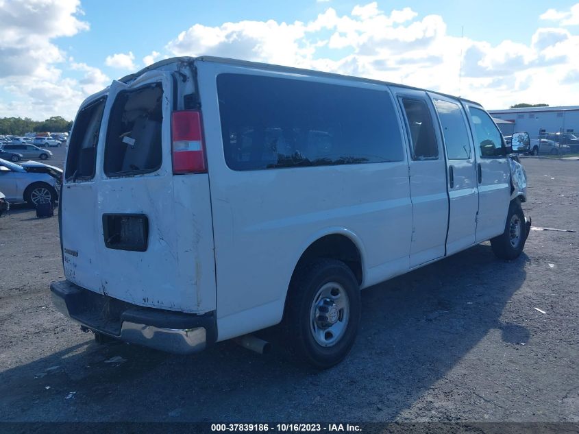 2018 CHEVROLET EXPRESS 3500 LT 1GAZGPFG0J1316311