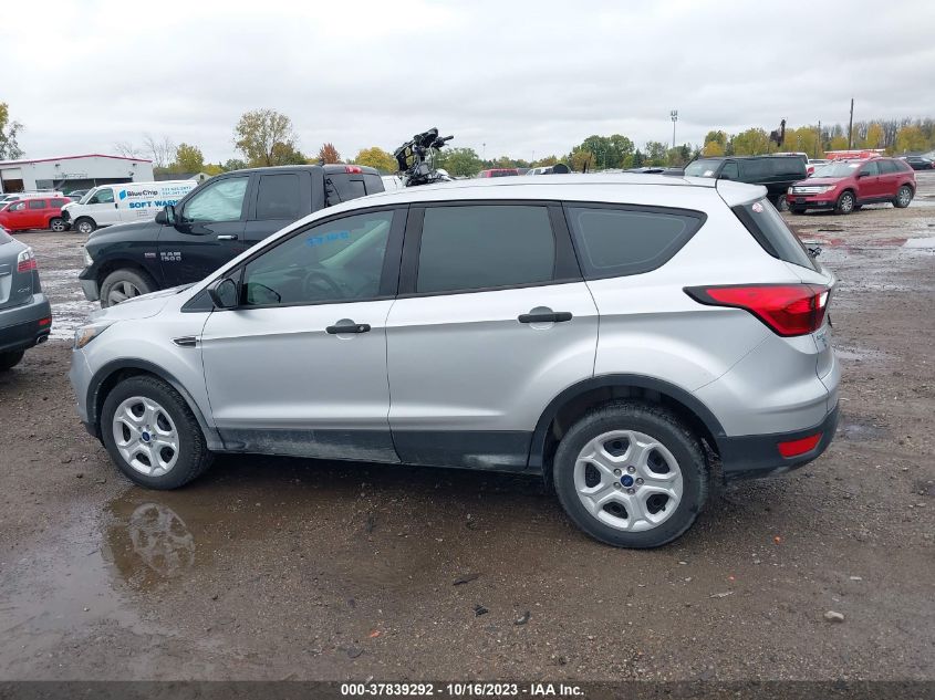 2019 FORD ESCAPE S - 1FMCU0F72KUA74906