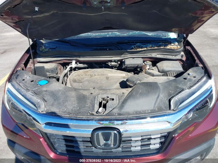 2018 HONDA RIDGELINE RTL-E - 5FPYK3F79JB017375