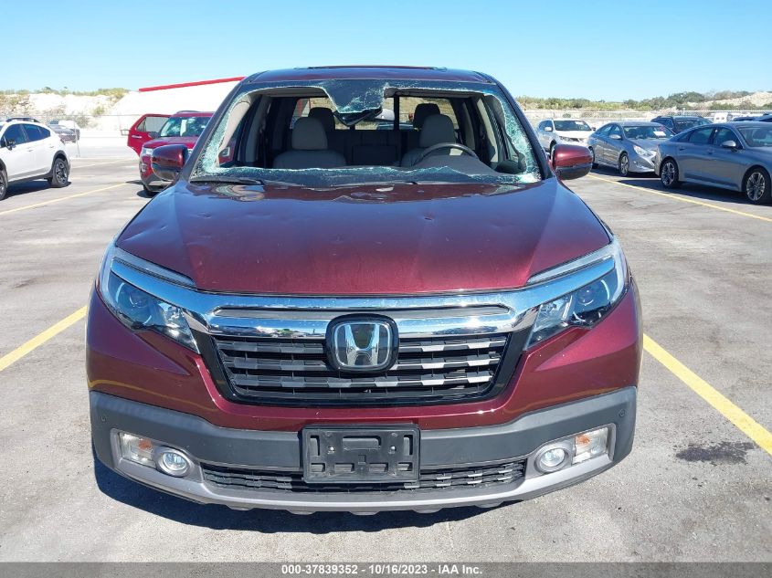 2018 HONDA RIDGELINE RTL-E - 5FPYK3F79JB017375