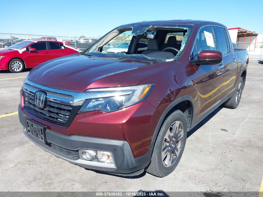 2018 HONDA RIDGELINE RTL-E - 5FPYK3F79JB017375