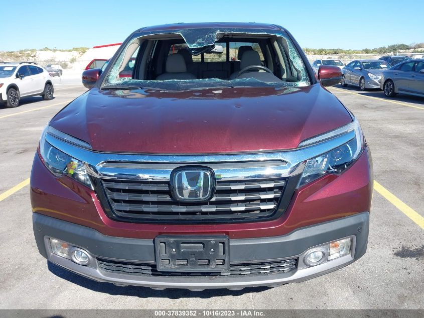 2018 HONDA RIDGELINE RTL-E - 5FPYK3F79JB017375