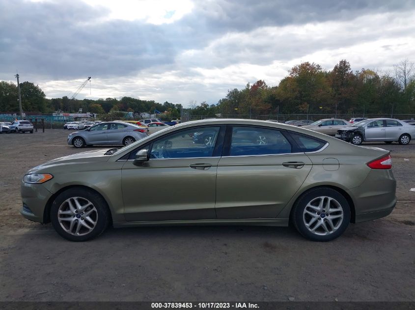 2013 FORD FUSION SE - 3FA6P0H71DR126824