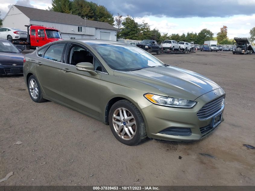 2013 FORD FUSION SE - 3FA6P0H71DR126824