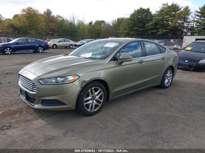 2013 FORD FUSION SE - 3FA6P0H71DR126824