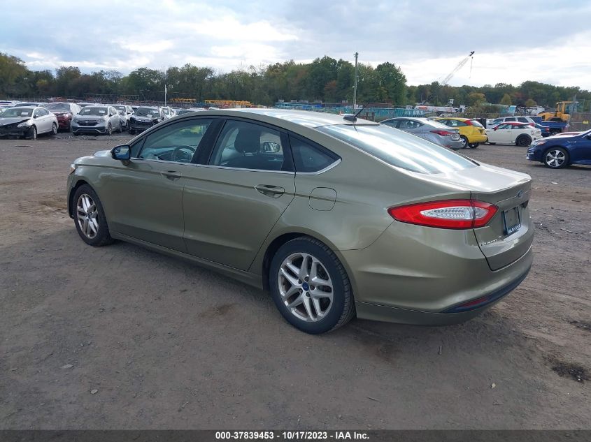 2013 FORD FUSION SE - 3FA6P0H71DR126824