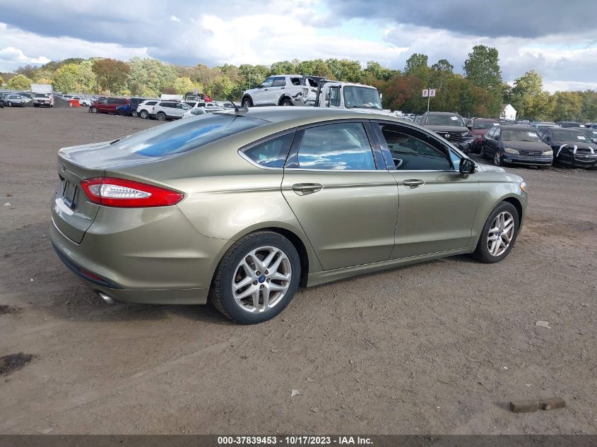 2013 FORD FUSION SE - 3FA6P0H71DR126824