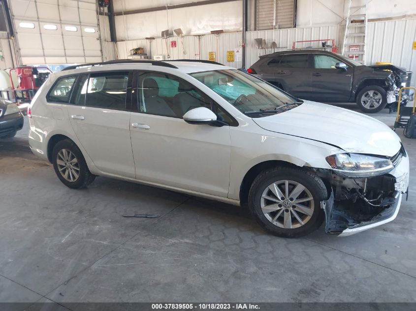 3VWY57AU6KM510980 VOLKSWAGEN GOLF SPORTWAGEN S/SE 2019