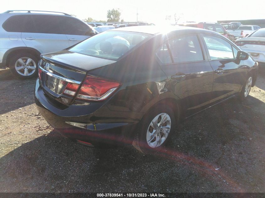2014 HONDA CIVIC LX - 19XFB2F5XEE037669