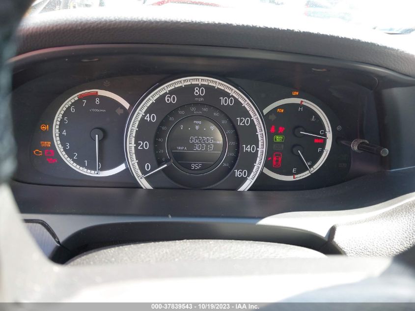 2015 HONDA ACCORD SEDAN EX-L - 1HGCR3F88FA001919