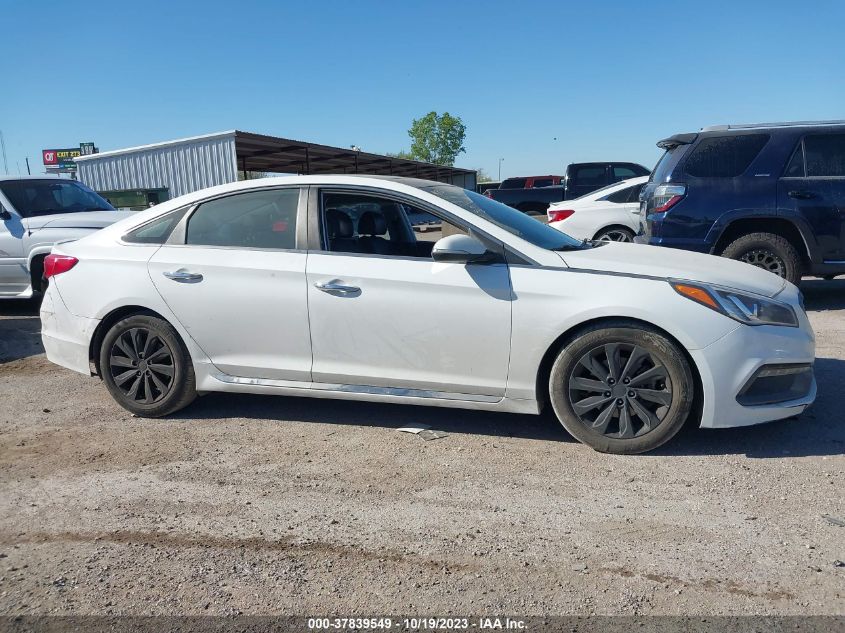2016 HYUNDAI SONATA 2.4L SPORT - 5NPE34AF4GH390363