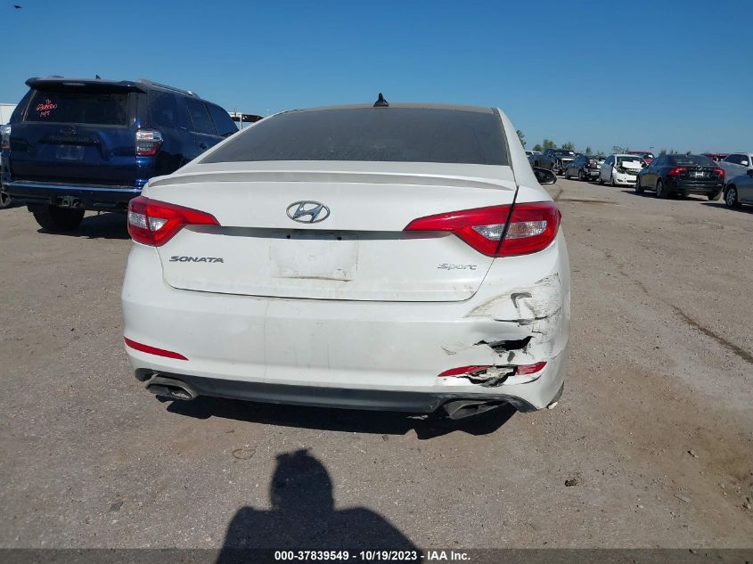 2016 HYUNDAI SONATA 2.4L SPORT - 5NPE34AF4GH390363