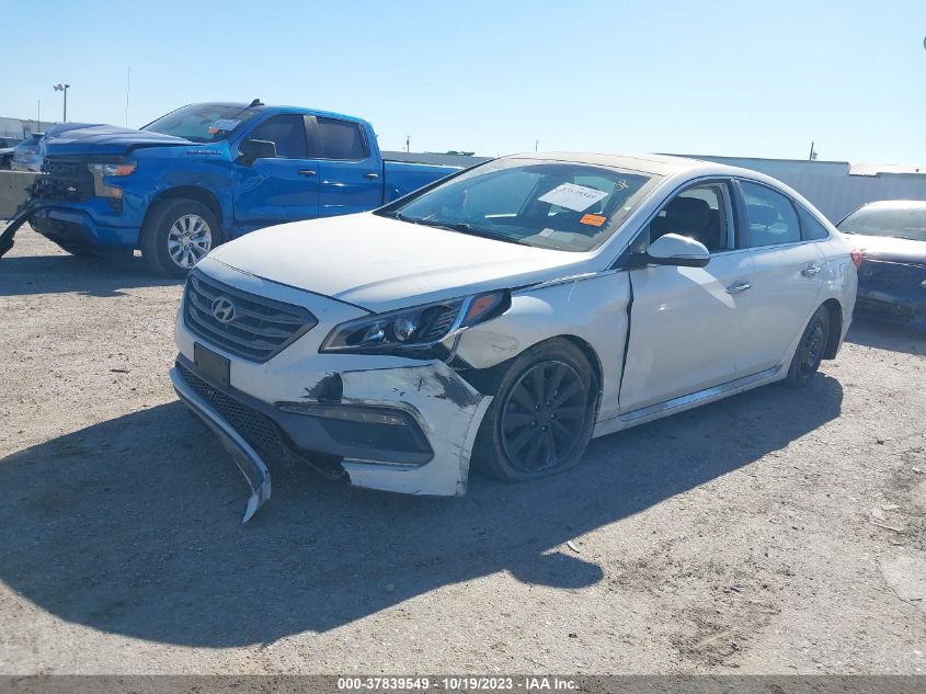 2016 HYUNDAI SONATA 2.4L SPORT - 5NPE34AF4GH390363