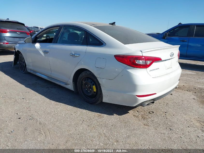 2016 HYUNDAI SONATA 2.4L SPORT - 5NPE34AF4GH390363