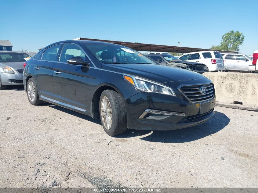 2015 HYUNDAI SONATA 2.4L LIMITED - 5NPE34AF3FH224883