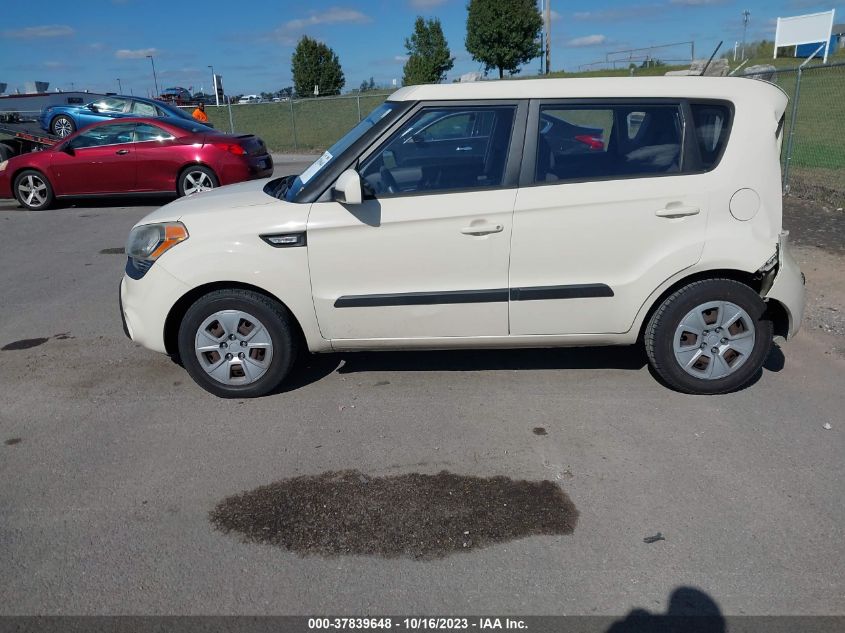 2013 KIA SOUL BASE - KNDJT2A51D7768360