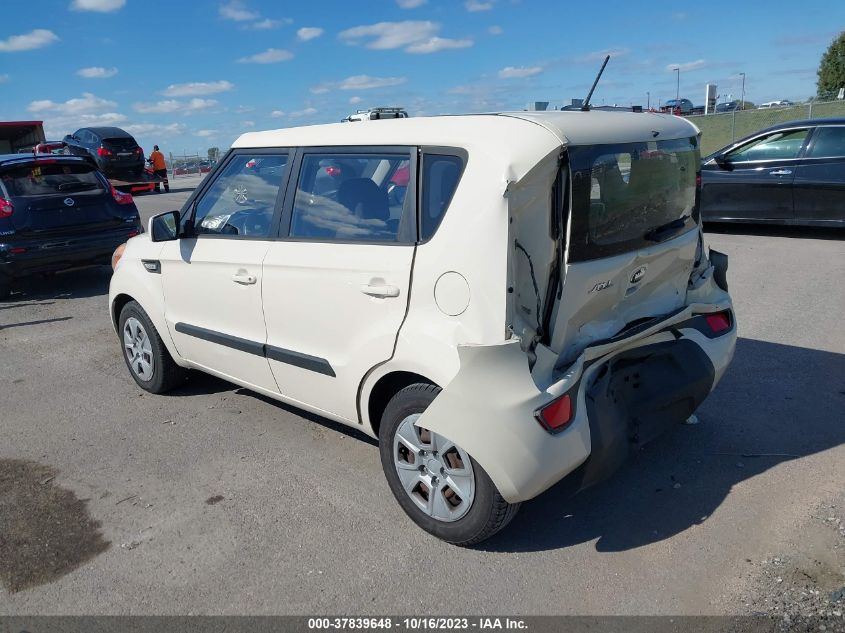 2013 KIA SOUL BASE - KNDJT2A51D7768360