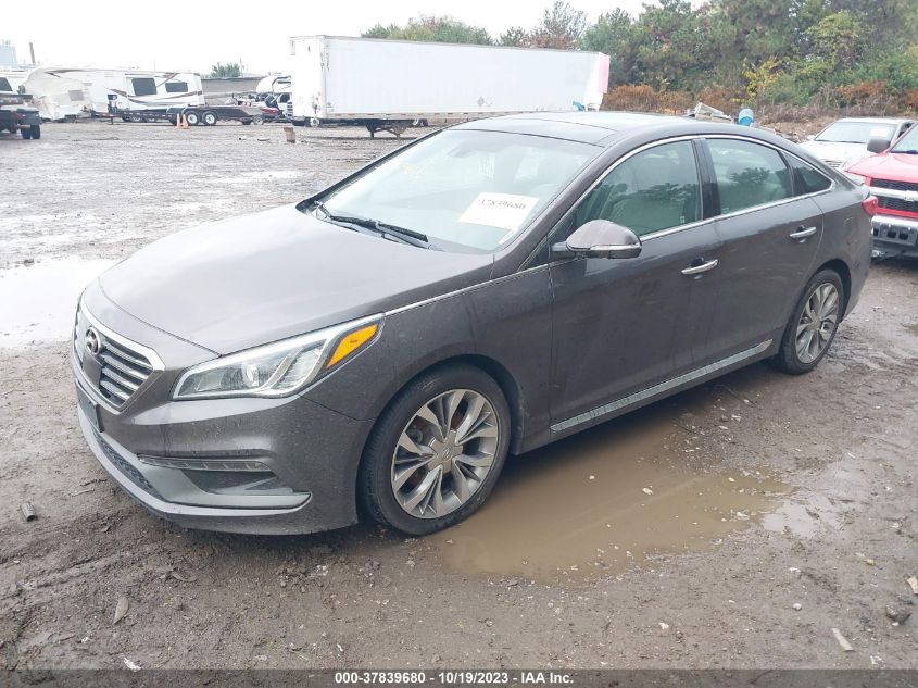 2015 HYUNDAI SONATA 2.0T LIMITED - 5NPE34AB4FH128919