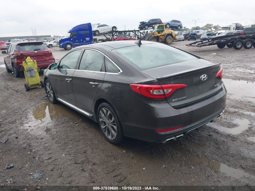 2015 HYUNDAI SONATA 2.0T LIMITED - 5NPE34AB4FH128919