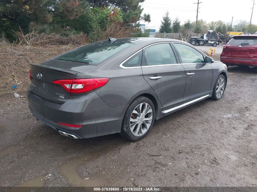 2015 HYUNDAI SONATA 2.0T LIMITED - 5NPE34AB4FH128919