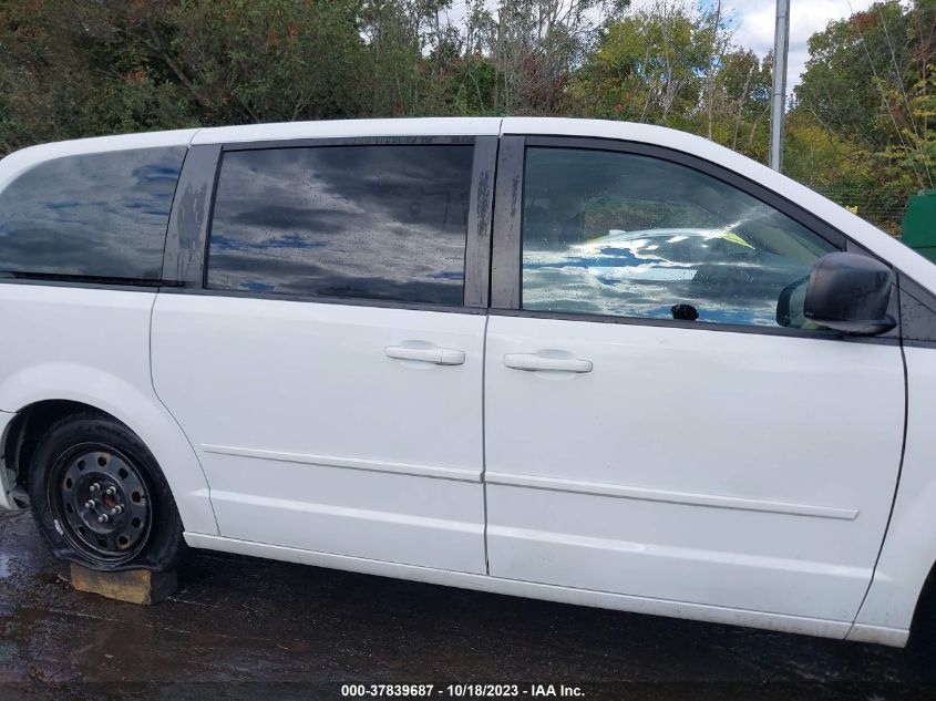 2014 DODGE GRAND CARAVAN SE/AMERICAN VALUE PKG - 2C4RDGBGXER355219
