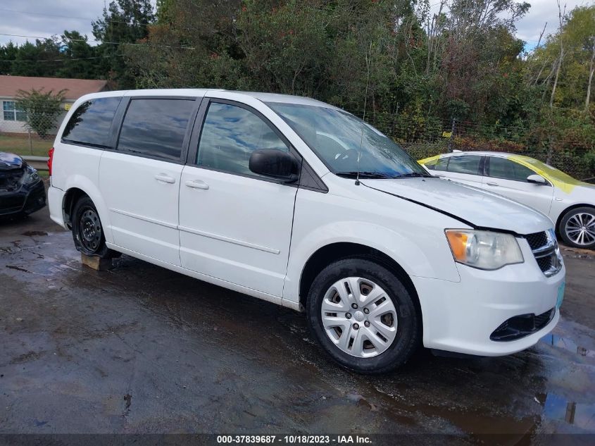 2014 DODGE GRAND CARAVAN SE/AMERICAN VALUE PKG - 2C4RDGBGXER355219