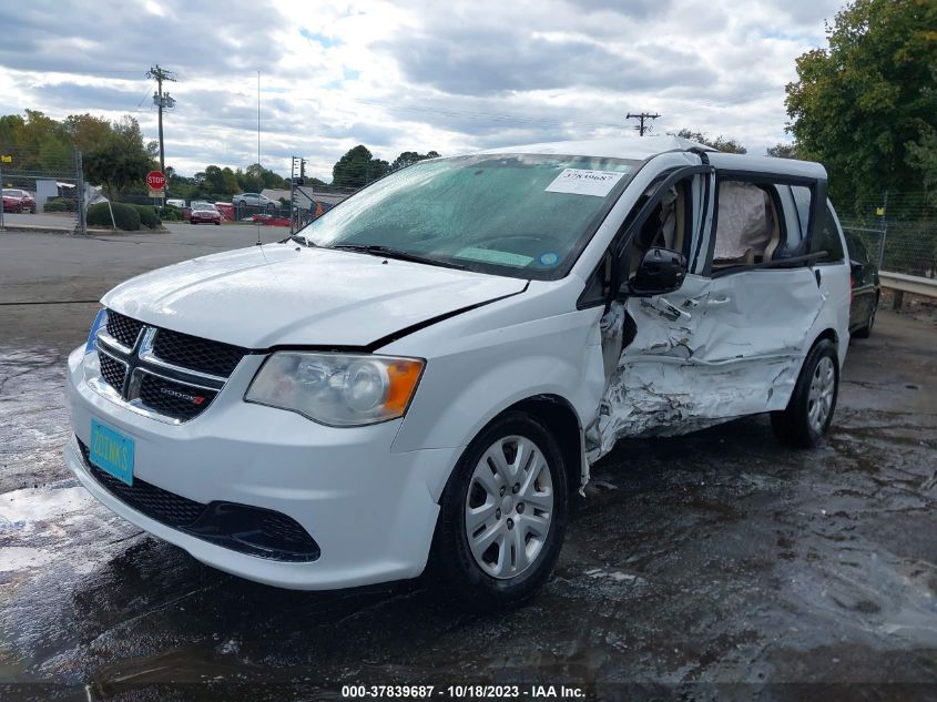 2014 DODGE GRAND CARAVAN SE/AMERICAN VALUE PKG - 2C4RDGBGXER355219
