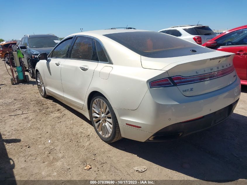 2013 LINCOLN MKZ - 3LN6L2G93DR822486