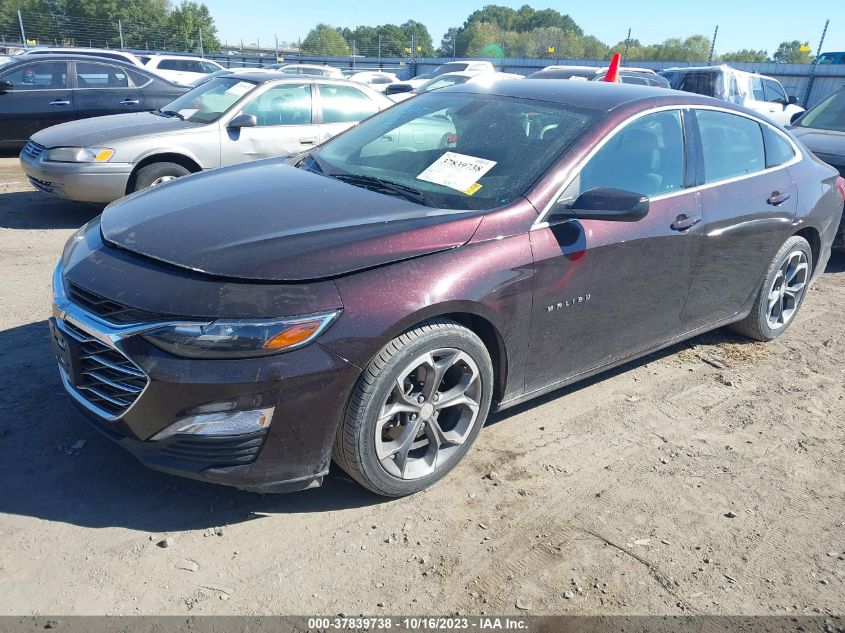 2021 CHEVROLET MALIBU LT - 1G1ZD5ST8MF028186