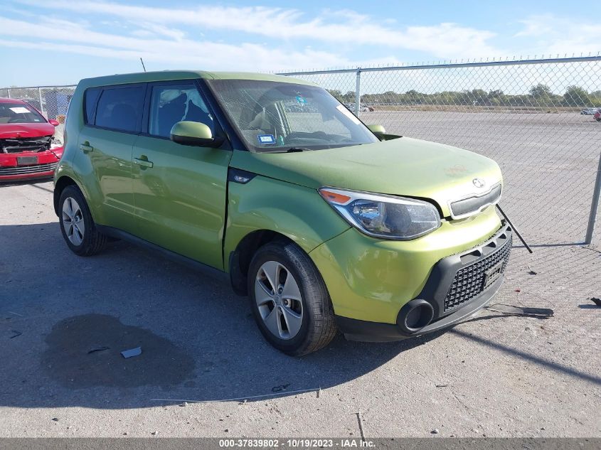 2014 KIA SOUL BASE - KNDJN2A22E7727947