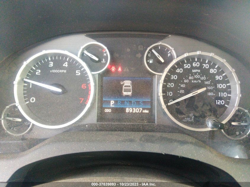 2014 TOYOTA TUNDRA 4WD TRUCK SR5 - 5TFDW5F10EX332709