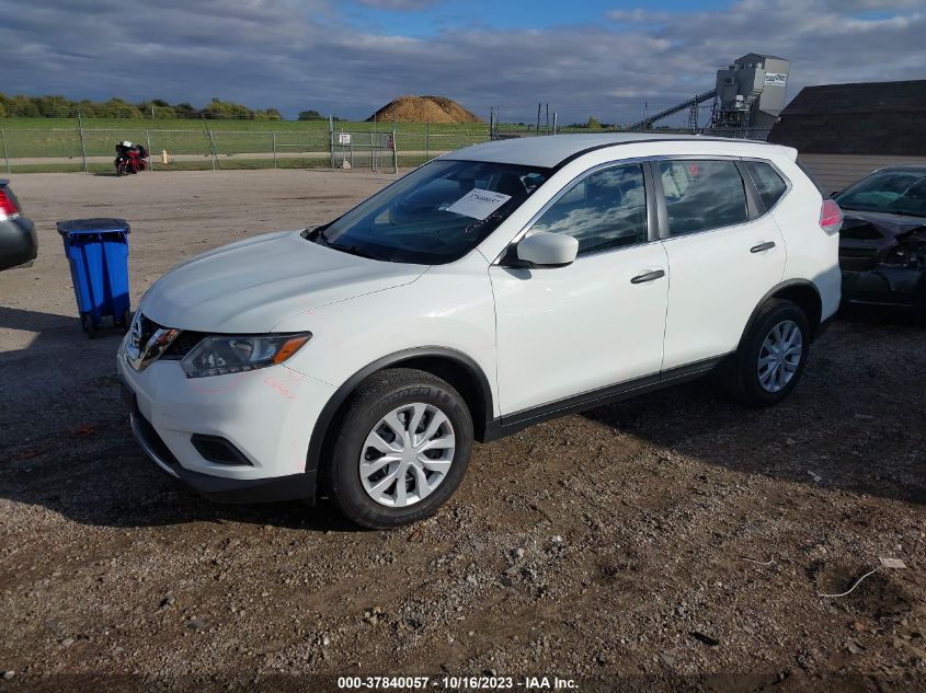 2016 NISSAN ROGUE SV/SL/S - KNMAT2MV1GP701015