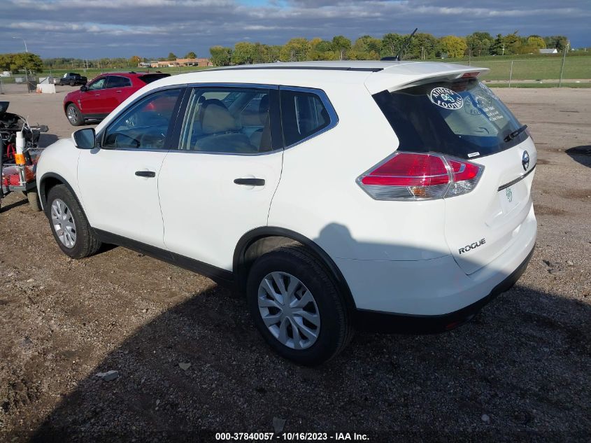 2016 NISSAN ROGUE SV/SL/S - KNMAT2MV1GP701015