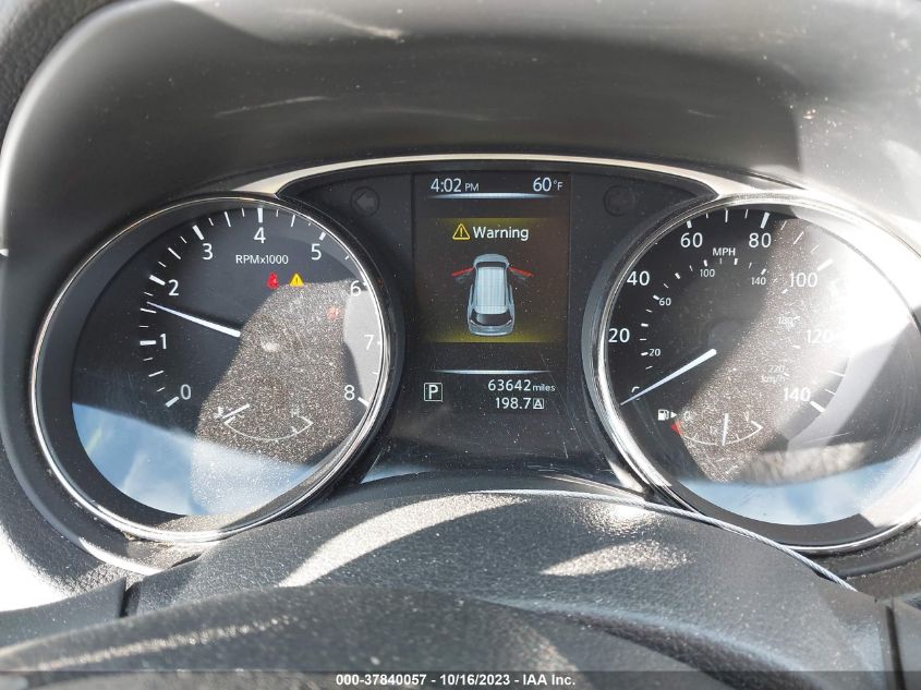 2016 NISSAN ROGUE SV/SL/S - KNMAT2MV1GP701015